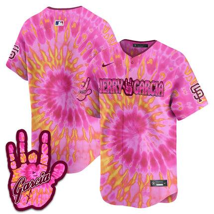 Men's Giants Jerry Garcia 2024 Limited Jersey V1