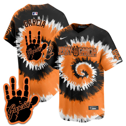 Men's Giants Jerry Garcia 2024 Limited Jersey V1