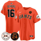 Orange / Rafael Devers - 16 / S