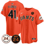 Orange / Wilmer Flores - 41 / S