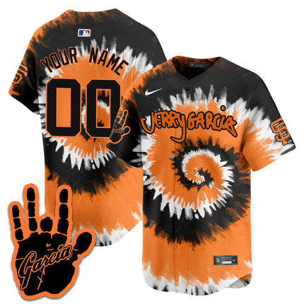 Custom - Men's Giants Jerry Garcia 2024 Limited Jersey