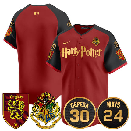 Men's Giants Harry Potter 2024 Limited Jersey - All Stitched