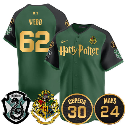 Men's Giants Harry Potter 2024 Limited Jersey - All Stitched