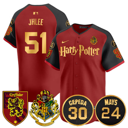 Men's Giants Harry Potter 2024 Limited Jersey - All Stitched