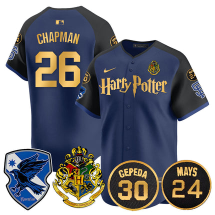 Men's Giants Harry Potter 2024 Limited Jersey - All Stitched