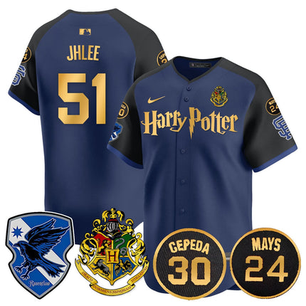 Men's Giants Harry Potter 2024 Limited Jersey - All Stitched