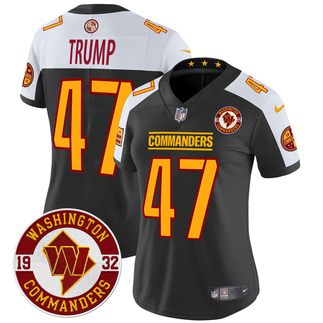 Women's Washington Commanders 2024 Vapor Limited Jersey - Est. 1932 Patch - All Stitched