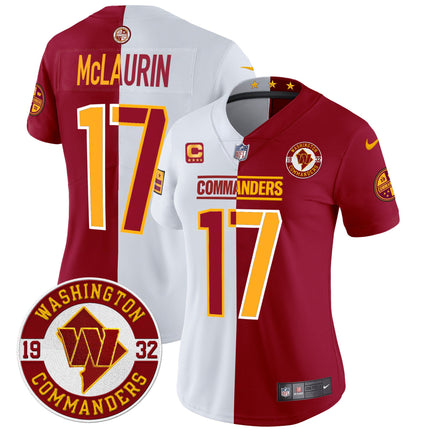 Women's Washington Commanders 2024 Vapor Limited Jersey - Est. 1932 Patch - All Stitched