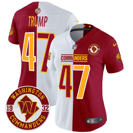 Women's Washington Commanders 2024 Vapor Limited Jersey - Est. 1932 Patch - All Stitched