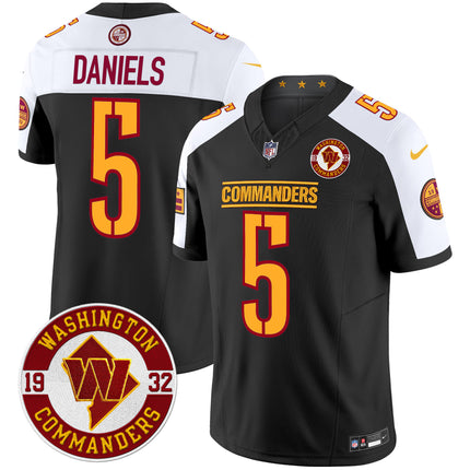 Men's Washington Commanders 2024 Vapor Limited Jersey - Est. 1932 Patch - All Stitched