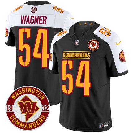 Men's Washington Commanders 2024 Vapor Limited Jersey - Est. 1932 Patch - All Stitched