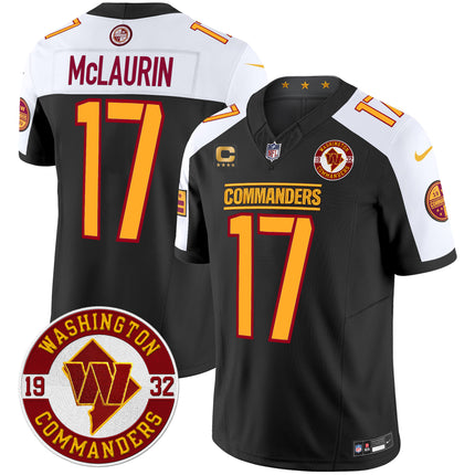 Men's Washington Commanders 2024 Vapor Limited Jersey - Est. 1932 Patch - All Stitched