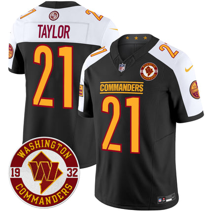 Men's Washington Commanders 2024 Vapor Limited Jersey - Est. 1932 Patch - All Stitched