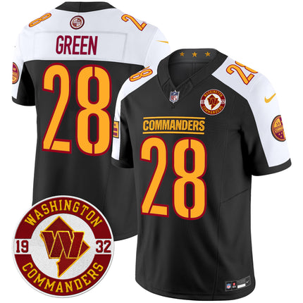 Men's Washington Commanders 2024 Vapor Limited Jersey - Est. 1932 Patch - All Stitched