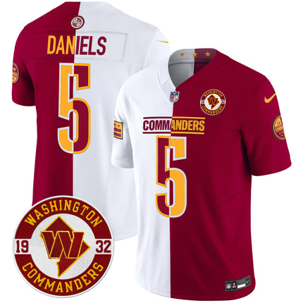 Men's Washington Commanders 2024 Vapor Limited Jersey - Est. 1932 Patch - All Stitched