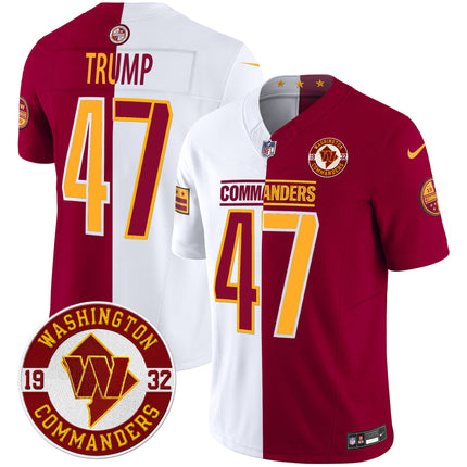 Men's Washington Commanders 2024 Vapor Limited Jersey - Est. 1932 Patch - All Stitched