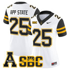 White / #25 App State / S
