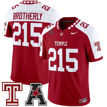 Men's Temple Owls 2025 Vapor Limited Jersey - All Stitched