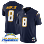 Navy / Omarion Hampton - 8 / S