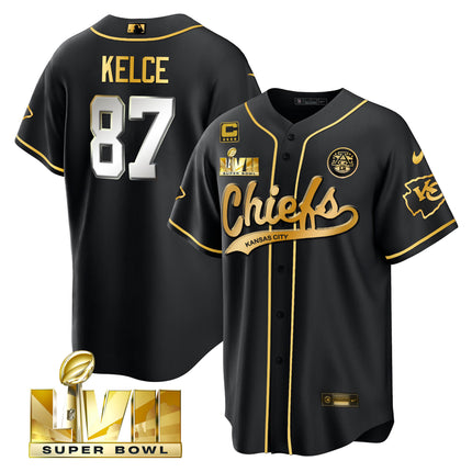 Men's Chiefs Super Bowl LVII Cool base Jersey - All Stitched