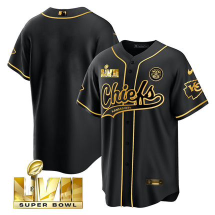 Men's Chiefs Super Bowl LVII Cool base Jersey - All Stitched