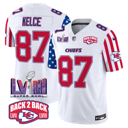 Men's Chiefs American Style Vapor Limited Jersey - All Stitched