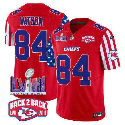Men's Chiefs American Style Vapor Limited Jersey - All Stitched