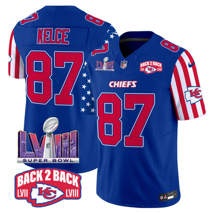 Men's Chiefs American Style Vapor Limited Jersey - All Stitched