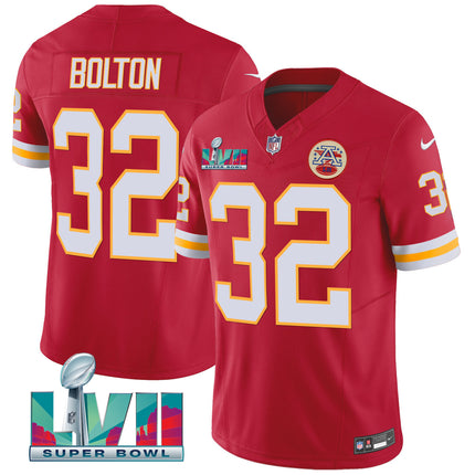 Men's Chiefs Throwback Limited Vapor Jersey - All Stitched
