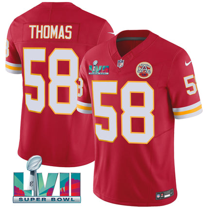 Men's Chiefs Throwback Limited Vapor Jersey - All Stitched
