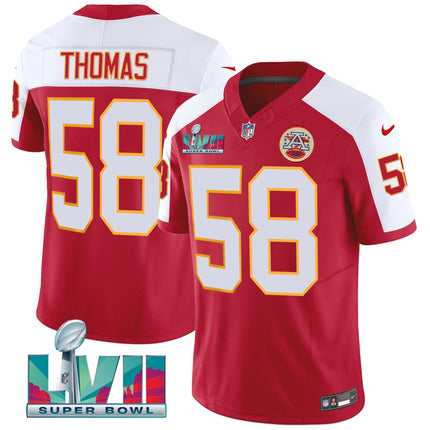 Men's Chiefs Throwback Limited Vapor Jersey - All Stitched