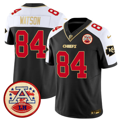 Men's Chiefs 2024 Lamar Hunt Patch Vapor Limited Jersey - All Stitched
