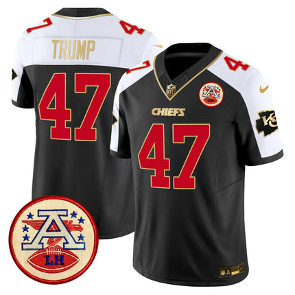Men's Chiefs 2024 Lamar Hunt Patch Vapor Limited Jersey - All Stitched