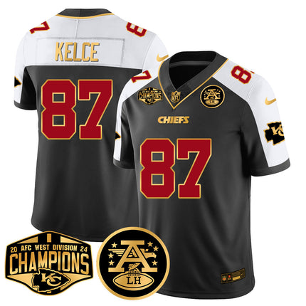 Men's Chiefs 2024 AFC West Champs Jersey - All Stitched