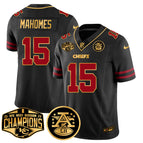 Gold Trim / Patrick Mahomes - 15 / S