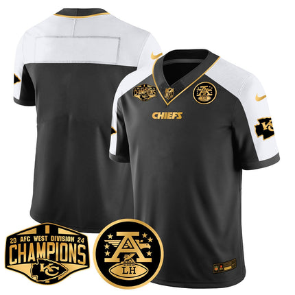 Men's Chiefs 2024 AFC West Champs Jersey - All Stitched