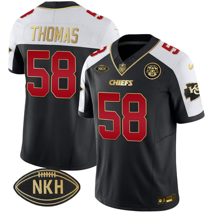 Men's Chiefs NKH Patch 2023 Vapor Limited Jersey - All Stitched
