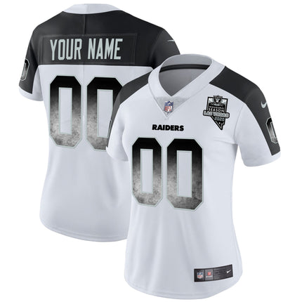 Raiders Arch Smoke Vapor Custom Jersey - All Stitched