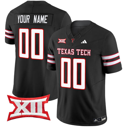 Texas Tech Red Raiders 2024 Vapor Limited Custom Jersey - All Stitched