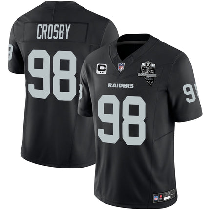 Men's Raiders Vapor Limited Jersey - All Stitched