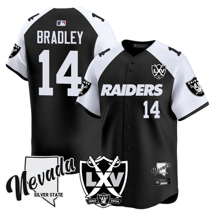 Men's Raiders 2024 Baseball Limited Jersey - 65th Anniversary - All Stitched