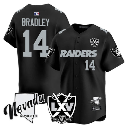 Men's Raiders 2024 Baseball Limited Jersey - 65th Anniversary - All Stitched