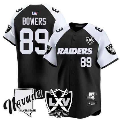 Men's Raiders 2024 Baseball Limited Jersey - 65th Anniversary - All Stitched