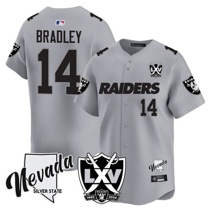 Men's Raiders 2024 Baseball Limited Jersey - 65th Anniversary - All Stitched