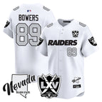 Brock Bowers - 89 / White / S