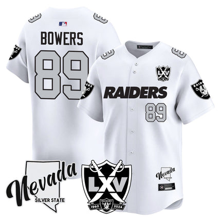 Men's Raiders 2024 Baseball Limited Jersey - 65th Anniversary - All Stitched
