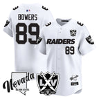 Brock Bowers - 89 / White Limited / S
