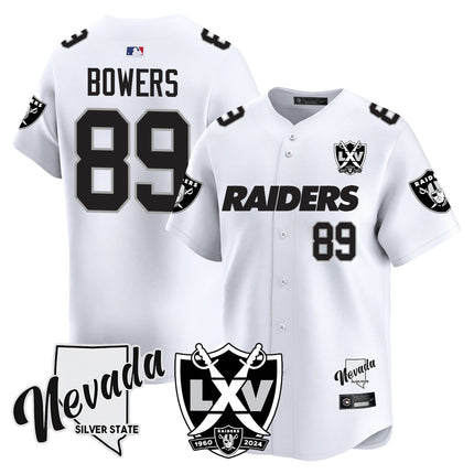 Men's Raiders 2024 Baseball Limited Jersey - 65th Anniversary - All Stitched