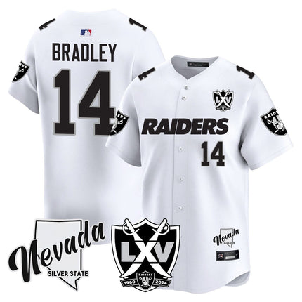 Men's Raiders 2024 Baseball Limited Jersey - 65th Anniversary - All Stitched