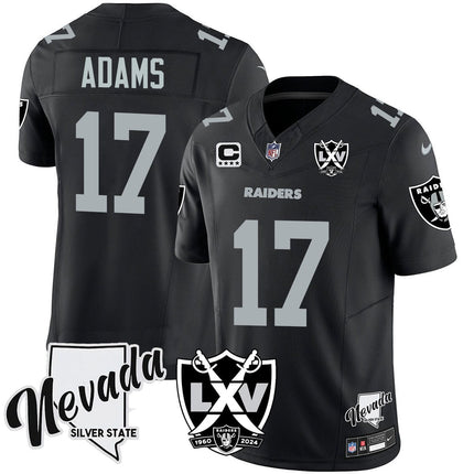 Women's Raiders 2024 Vapor Limited Jersey - 65th Anniversary - All Stitched